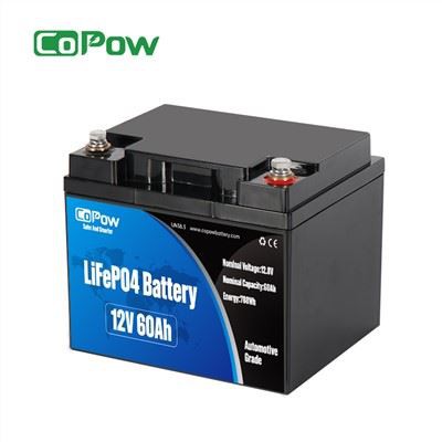 12V 60Ah Lithium Ion Solar Battery