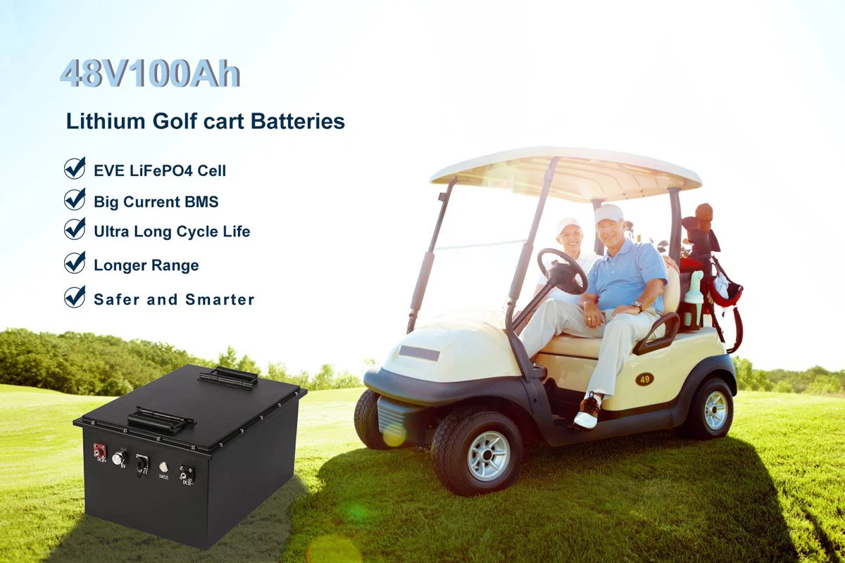 Nista' Nuża 4 12-Volt Batteriji f'Golf Cart ta' 48 Volt?