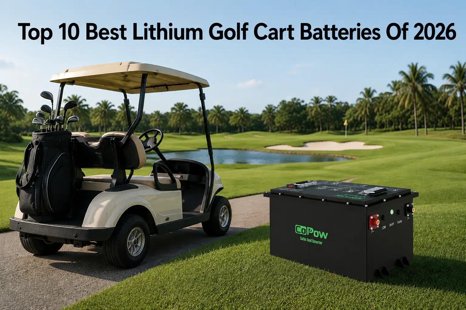 L-Aqwa 10 Batteriji tal-Lithium Golf Cart fl-2026