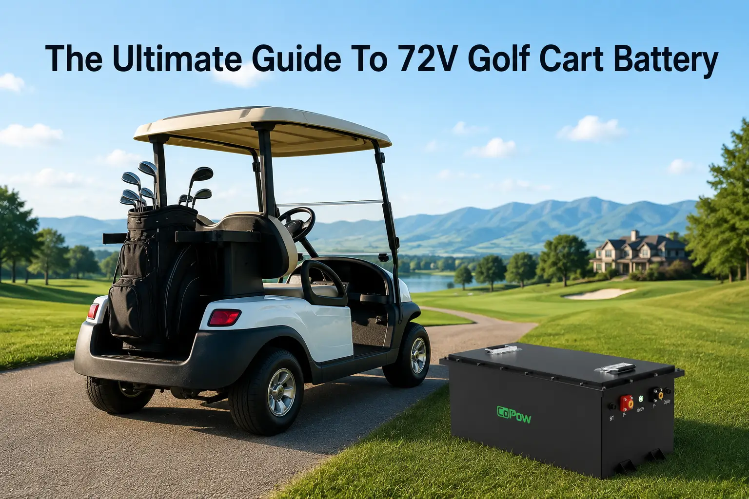 Il-Gwida Ultimate Biex 72V Golf Cart Battery