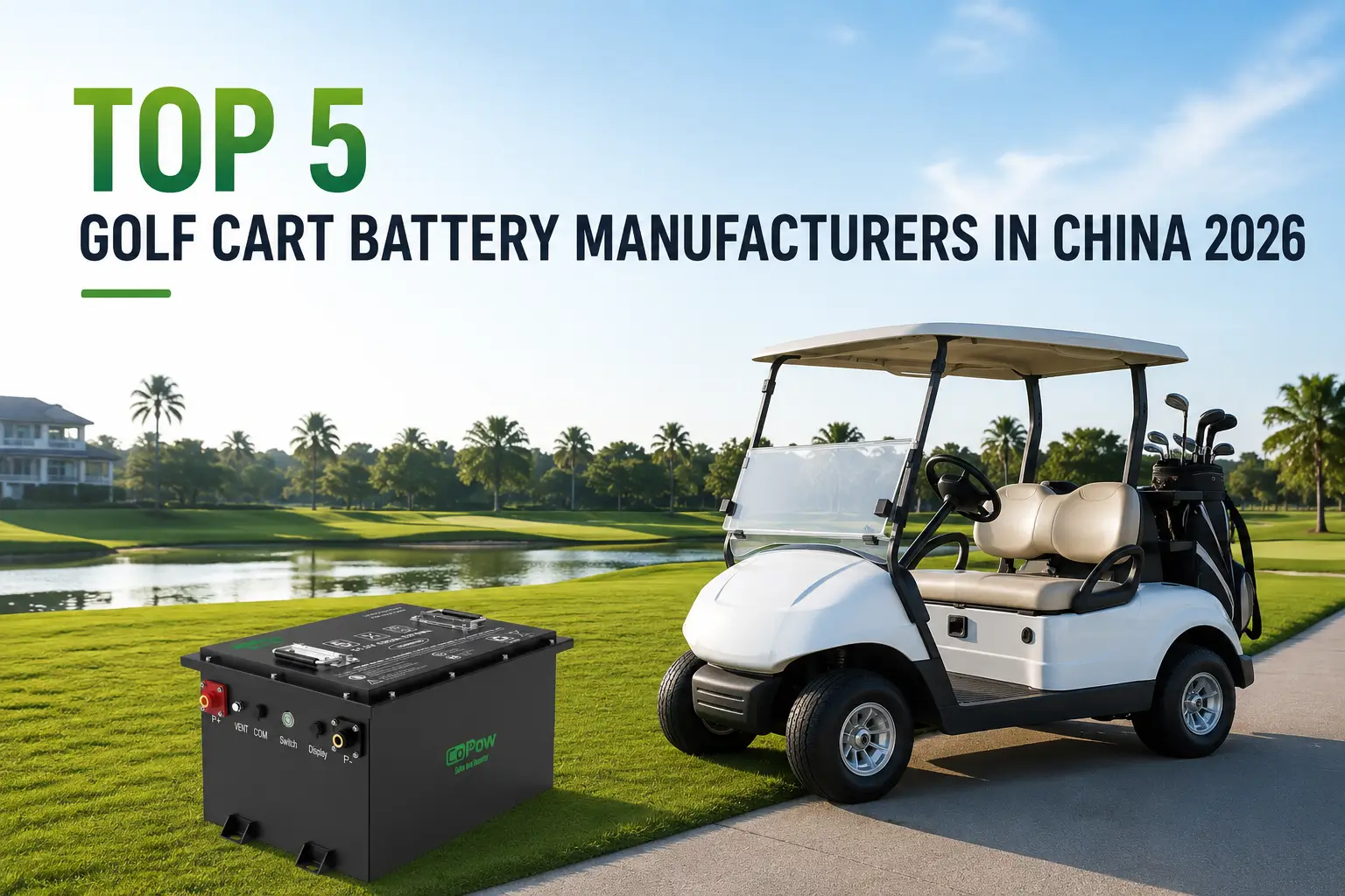 Top 5 Golf Cart Battery Manifatturi fiċ-Ċina 2026